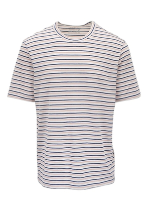 FAHERTY striped T-shirt - White