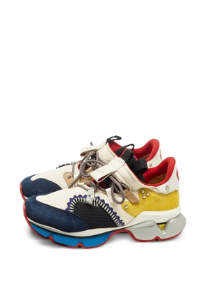 Christian Louboutin Pre-Owned runner leather sneakers - White