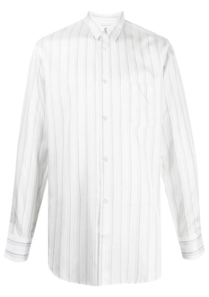 Comme Des Garçons Shirt striped long-sleeve shirt - White