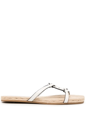 Tory Burch Geo Bombe Miller flat sandals - Neutrals