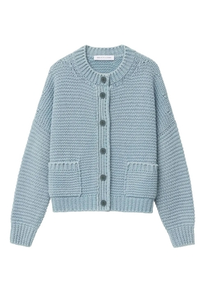 Iris Von Arnim button-fastening cardigan - Blue