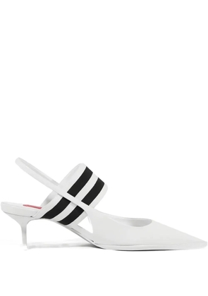 Schutz striped pumps - White