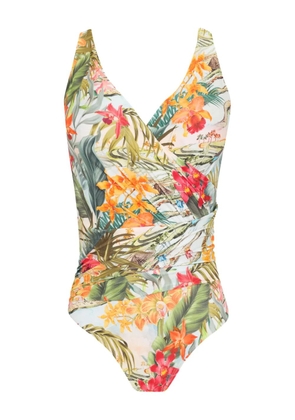 Lygia & Nanny floral-print swimsuit - Green