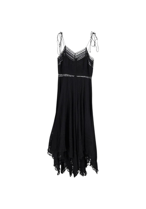 ZIMMERMANN vintage lace straps dress - Black