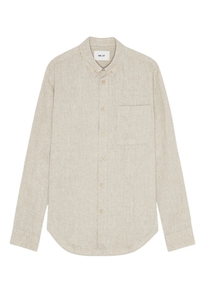 NN07 linen shirt - Neutrals