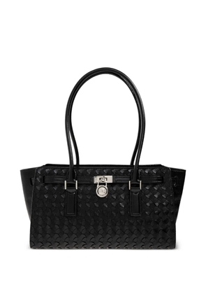 Michael Michael Kors Hamilton Moderne leather shoulder bag - Black