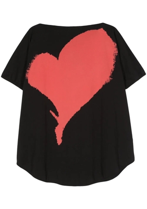 Vivienne Westwood Pre-Owned 2017 heart-print cotton T-shirt - Blue