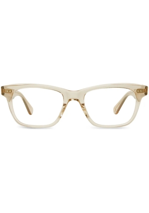 Garrett Leight square-frame glasses - Neutrals