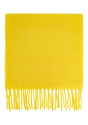 Issey Miyake fringed scarf - Yellow