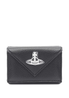 Vivienne Westwood Pre-Owned Envelope bi-fold leather wallet - Black