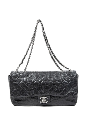 CHANEL Pre-Owned Lucky Symbols Jumbo Single Flap shoulder bag - Black