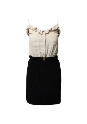 SANDRO two-piece ruffled dress - Black