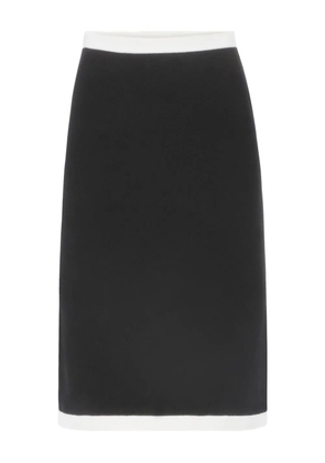 Nina Ricci knit midi skirt - Black