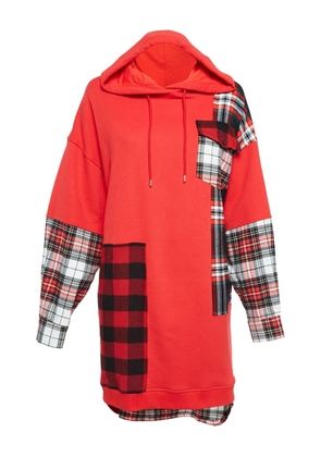Alexander McQueen Pre-Owned cotton hooded dress - Red