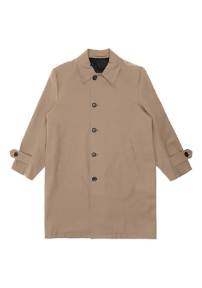 WACKO MARIA button-fastening coat - Brown