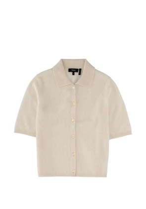 Theory button-up collared shirt - Neutrals