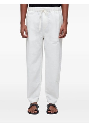 Osklen drawstring cotton trousers - White