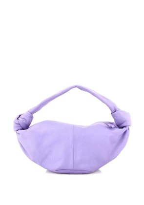 Bottega Veneta Pre-Owned Double Knot Leather Mini hobo bag - Purple