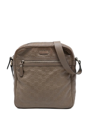 Gucci Pre-Owned 2016-2025 Guccissima crossbody bag - Brown