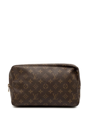 Louis Vuitton Pre-Owned 1986 Monogram Trousse Toilette 28 clutch bag - Brown