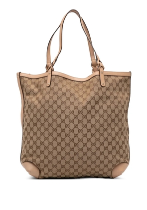 Gucci Pre-Owned 2016-2025 GG Canvas Craft tote bag - Brown