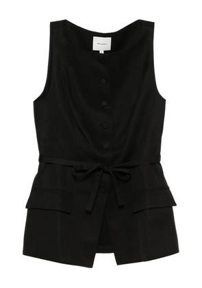 Reformation Camellia top - Black