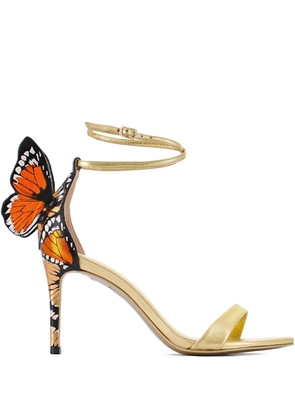 Sophia Webster 85mm Chiara sandals - Gold