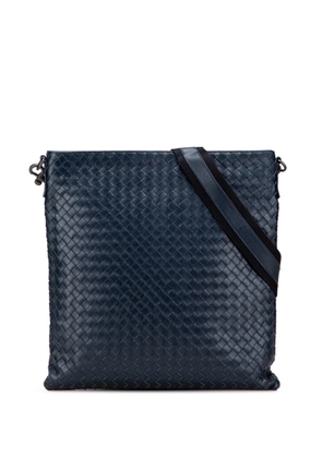 Bottega Veneta Pre-Owned 2012-2025 Nappa Intrecciato VN crossbody bag - Blue