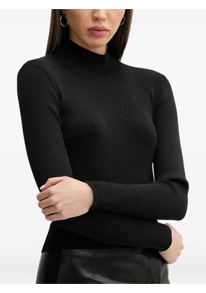 IRO ribbed high-neck sweater - BLA01 BLACK