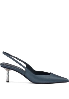 Le Silla 60mm Amelia slingback pumps - Blue