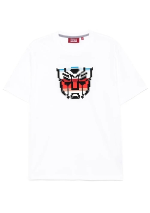 Mostly Heard Rarely Seen 8-Bit Automobile T-shirt - White