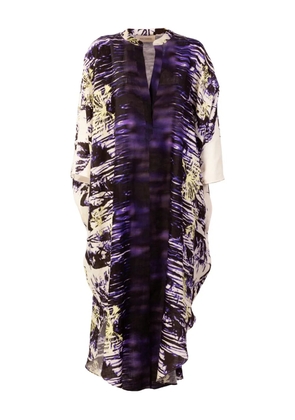 Silvia Tcherassi Ilse printed midi dress - Purple