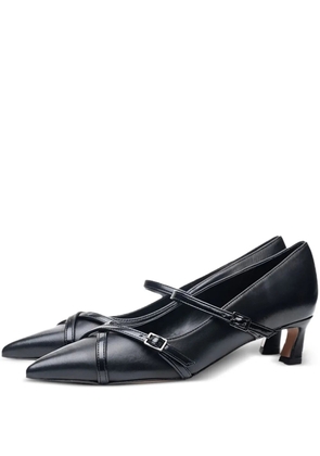 Poche Paris buckle-strap pumps - Black