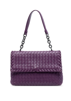 Bottega Veneta Pre-Owned 2012-2025 Small Nappa Intrecciato Olimpia shoulder bag - Purple