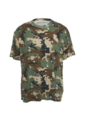 Off-White Pre-Owned camouflage T-shirt - Green