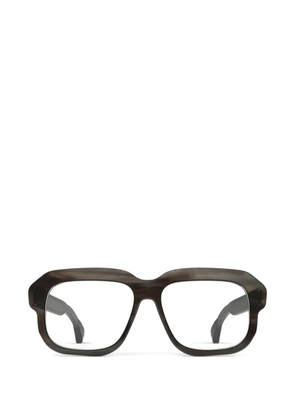 pugnale Embrace geometric-frame glasses - Grey