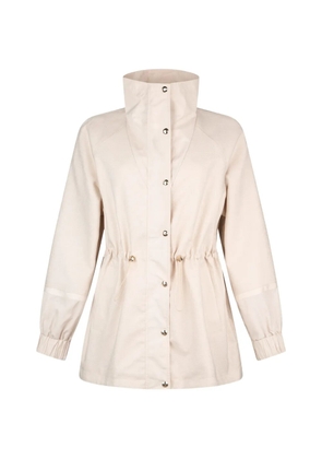 LIU JO drawstring-waist pocket jacket - Neutrals