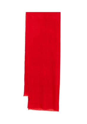 AKEE INTERNATIONAL wool scarf - Red