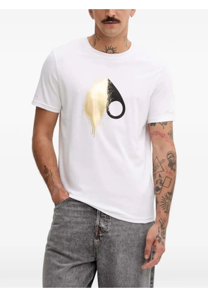 Moose Knuckles droplet graphic T-shirt - White