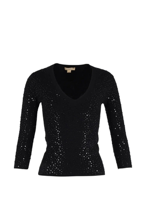 Michael Kors Vintage sequinned sweater - Black