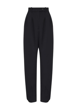 Gloria Coelho button-detail trousers - Black