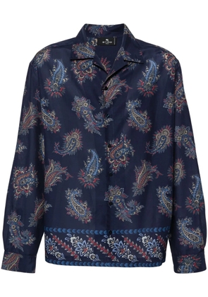 ETRO paisley-print shirt - Blue