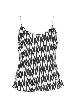 Diane Von Furstenberg Vintage print cami top - White