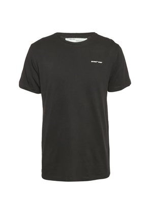 Off-White Pre-Owned cotton crew-neck T-shirt - Black