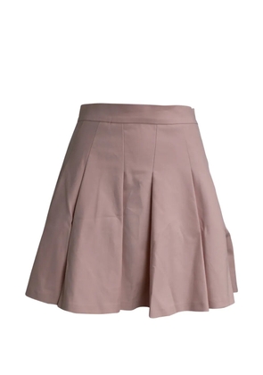 Red Valentino Vintage pleated mini skirt - Pink