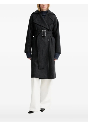 IRO Mealia belted coat - Grey