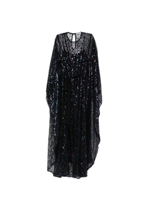 Baruni Habiba sequinned kaftan - Black