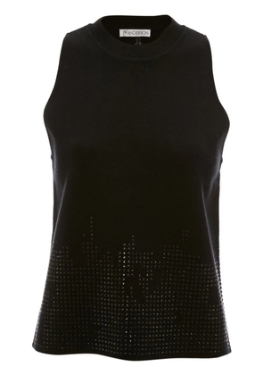 JW Anderson studded knitted tank top - Black