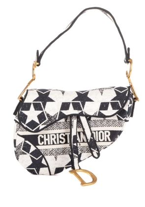 Christian Dior Pre-Owned Star Saddle shoulder bag - Blue