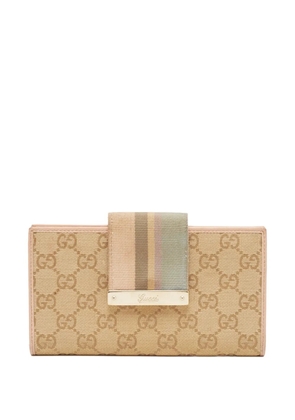 Gucci Pre-Owned GG canvas wallet - Neutrals
